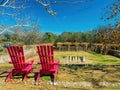 Sunny view of the chessmate in San Antonio Botanical Garden Royalty Free Stock Photo