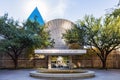 Sunny view of the Dallas Museum of Art