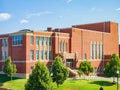 Sunny view of the Douglass High School