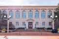 Sunny view of the Ellis Library of University of Missouri