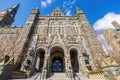 Sunny view of the Healy Hall of Georgetown University Royalty Free Stock Photo