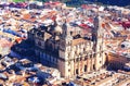 Sunny view of Jaen Cathedral