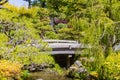 Sunny view of the Japanese Tea Garden in Golden Gate Park Royalty Free Stock Photo