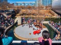 Sunny view of the Lion Dance in Lunar New Year Festival