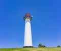 Sunny view of the Lions Lighthouse in Long Beach Royalty Free Stock Photo