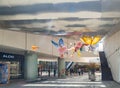 Sunny view of the modern building in Andares Shopping Mall