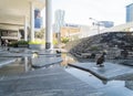 Sunny view of the modern building in Andares Shopping Mall