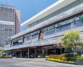 Sunny view of the modern building in Andares Shopping Mall