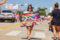 Sunny view of the Oklahoma City Pride Pridefest parade
