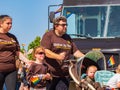 Sunny view of the Oklahoma City Pride Pridefest parade