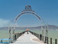 Sunny view of the Rinconcito de Amor in Chapala Royalty Free Stock Photo