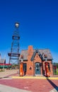 Sunny view of the Route 66 Historical Village