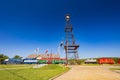 Sunny view of the Route 66 Historical Village