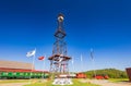 Sunny view of the Route 66 Historical Village