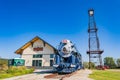 Sunny view of the Route 66 Historical Village