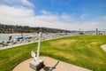 Sunny view of the Shoreline Park