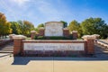 Sunny view of the sign of Northwestern Oklahoma State University