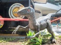 Sunny view of the special Dinosaur show in Andares Shopping Mall