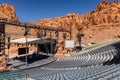 Sunny view of the Tuacahn Amphitheatre