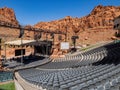 Sunny view of the Tuacahn Amphitheatre