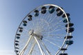 Sunny view of the Wheeler Ferris Wheel, Wheeler District. Royalty Free Stock Photo