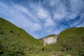 Sunny view of the Xiaoyoukeng Recreation Area from Datunshan