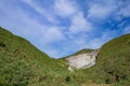 Sunny view of the Xiaoyoukeng Recreation Area from Datunshan