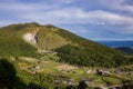 Sunny view of the Xiaoyoukeng Recreation Area from Datunshan