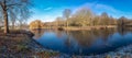 Pond in `brielmeersen` belgium