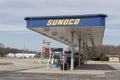 Sunoco Retail gas station. Sunoco is the official fuel of NASCAR and a subsidiary of Energy Transfer Partners