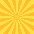 Sunrays banner sunbeam background. Sun rays Royalty Free Stock Photo
