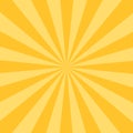 Sunrays banner sunbeam background. Royalty Free Stock Photo