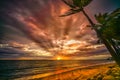 Dramatic Fiji Sunset