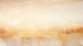 Sunrise Abstract Oil Painting in Ivory Tones and Beige Hues