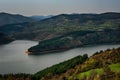 Sunrise along the Arda river, Eastern Rhodopes, Bulgaria Royalty Free Stock Photo