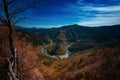 Sunrise along the Arda river, Eastern Rhodopes, Bulgaria Royalty Free Stock Photo