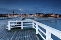 Cold morning at Pier in Sopot