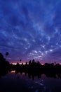 Sunrise at Angkor Wat is a Buddhist temple complex in Siem Reap, Cambodia