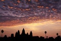 Sunrise- Angkor Wat, Cambodia Royalty Free Stock Photo