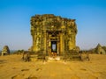 Sunrise in Angkor Wat, Cambodia Royalty Free Stock Photo