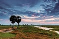 Sunrise at Anlung Pring Protected Landscape