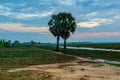 Sunrise at Anlung Pring Protected Landscape