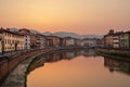 Sunrise on Arno River