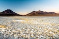 Sunrise at Atacama Desert and your Volcanos