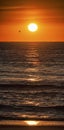 Sunrise, Atlantic Ocean, at Summer`s End