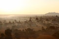 Sunrise in Bagan, Myanmar Royalty Free Stock Photo