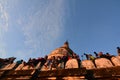 Sunrise in Bagan, at Shwesandaw Pagoda Royalty Free Stock Photo