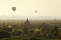 Sunrise in Bagan temples