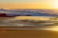 Sunrise at Baggies Beach, Durban, South Africa Royalty Free Stock Photo