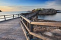 Sunrise at Bare Island Australia Royalty Free Stock Photo